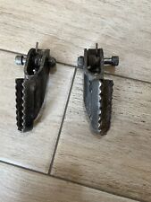 Coppia Pedane Pilota Moto Cross