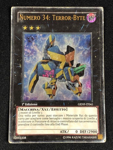 Yugioh numero terror byte - numero, 34: