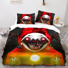 Copripiumino Choo-Choo Charles federa biancheria da letto coperta trapunta nuovo