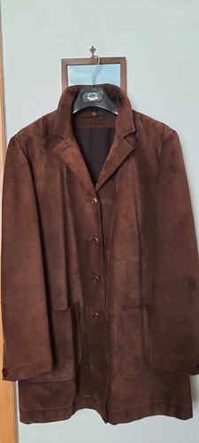 Giacca pelle scamosciata - giacca,