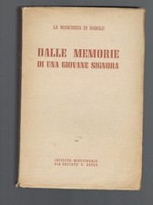 Dalle memorie una giovane - memorie, di