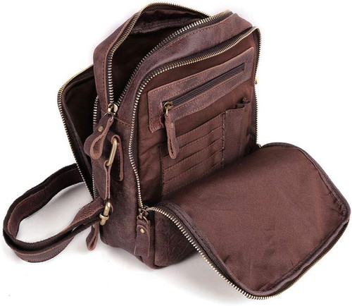 Borsello uomo pelle vera borsa - pelle,