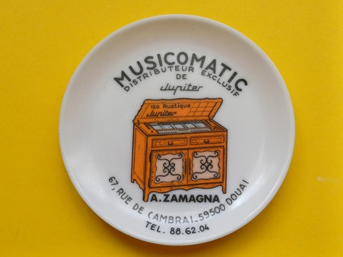 Musicomatic melamine ashtray - melamine,