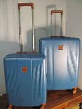 Bric's Malino-Italia-Lungo Viaggio Ferrara Denim Blu Bagagli Trasporto e Check In-Nuovo con etichette