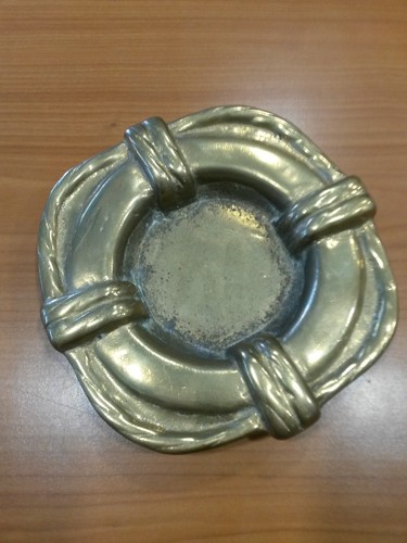 Posacenere ottone pesante - posacenere,