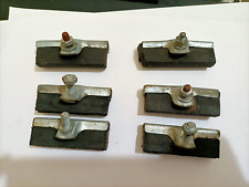 PATTINI FRENI VINTAGE TELATI 3 RUOTE BICICLETTA LAVORO MOTOCARRO brake 2p