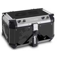 ADESIVI VALIGIA TREKKER OUTBACK NEW BMW R1200GS ADV TRIPLE BLACK TOP 58LT 3 FORI