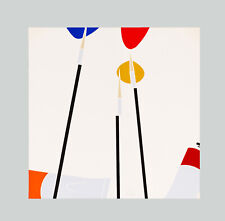 Emilio TADINI - "Composizione", 1975 - Serigrafia, 50 x 50 cm