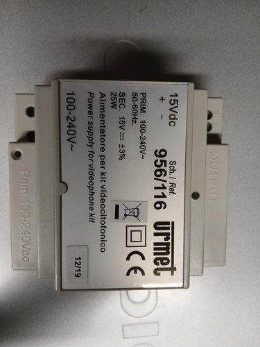Urmet 956 116 alimentatore per - alimentatore,