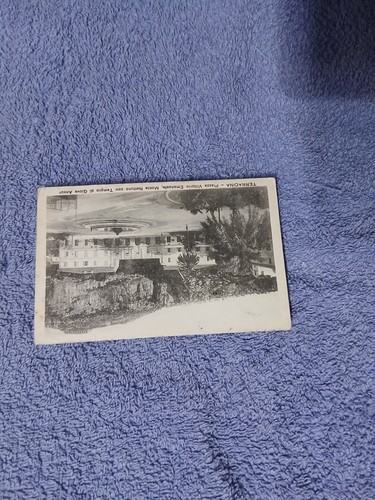 Cartolina terracina 1918 - terracina,