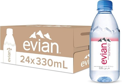 Acqua evian naturale - acqua, box