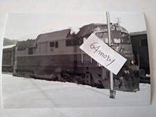 Fotografia Calalzo di Cadore Locomotore Diesel FS D 342.4005 6 Gennaio 1964