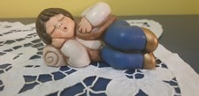 Thun presepe Giubileo 2000 - bimbo dormiente colore blu - fuori produzione.