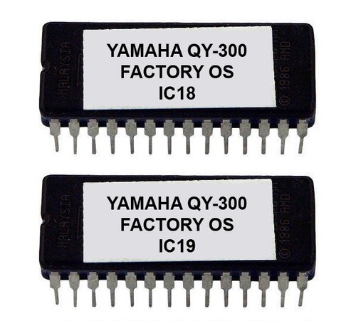 Yamaha 300 eproms with - yamaha, qy-300