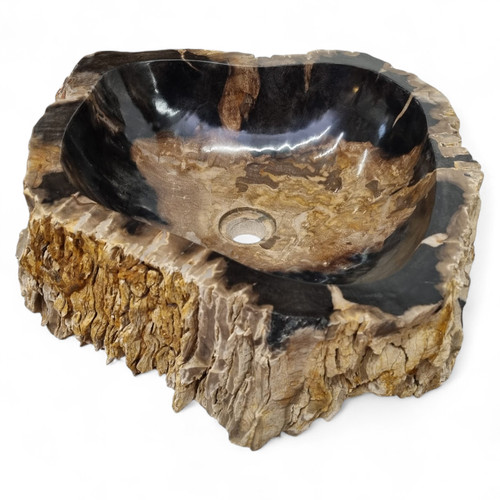 Legno fossile lavabo - lavabo, da