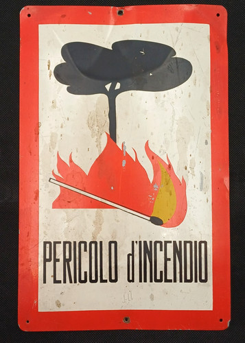 Pericolo incendio - pericolo, d'incendio