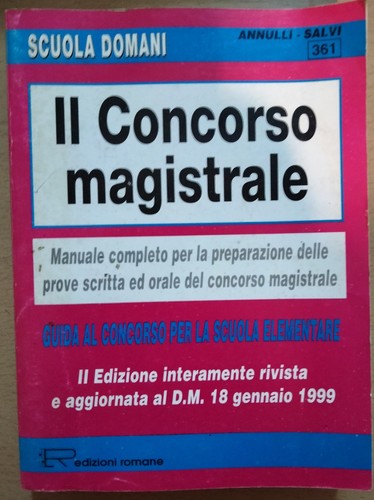 Libro concorso magistrale - libro,