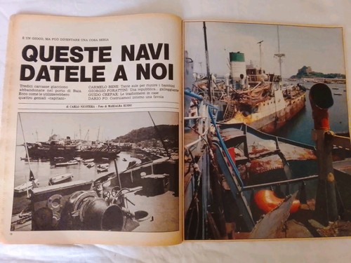 Bacoli porto baia nave - porto, di