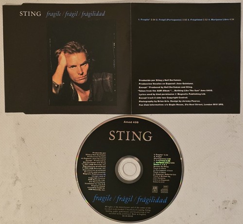 Sting police fragile sung 3 - sting,