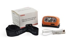 LUCE frontale ricaricabile con