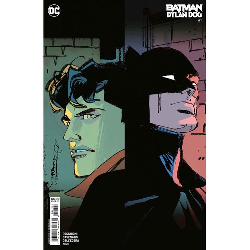 Batman dylan dog cover - batman, b