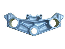 Piastra forcella superiore Cagiva Mito 125 1990-1994 fari tondi usata perfetta