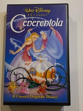 Cenerentola Disney VHS 1992 I Classici Videocassetta da collezione