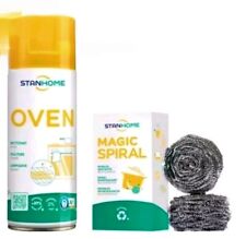 STANHOME OVEN Schiuma Sgrassante  Forno, Griglie Più  Magic Spiral Retina Acciai