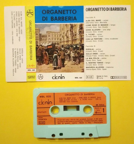 Musicassetta organetto di - musicassetta,