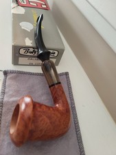 Pipa Butz Choquin Maitre Piper Deluxe liscia Calabash Estate Briar tenuta francese