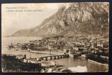 Lecco panorama e ponte Azzone