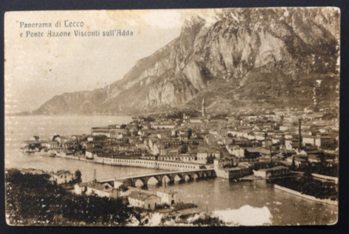 Lecco panorama ponte - lecco, e