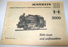 Märklin H0 3000 - Manuale di