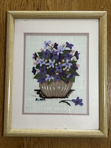 Quadro vintage cucito mano - vintage, a