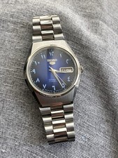 Seiko 5 Vintage Arab Blu Da Revisionare