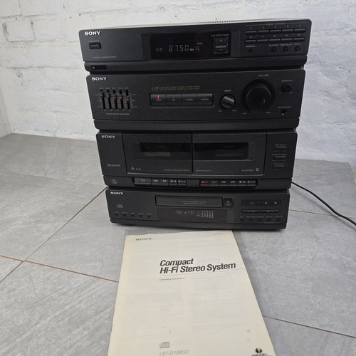 Sony lbt d109 sistema stereo - sistema,