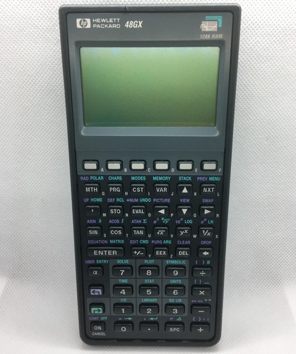 48gx 128kb rpn - hp, calcolatrice