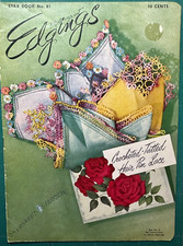 VINTAGE 1951 Star Book EDGINGS