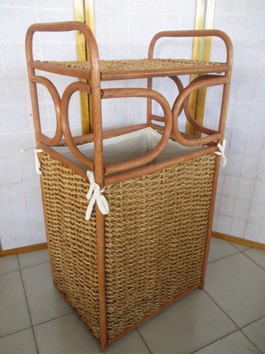Cesto portabiancheria vimini - cesto,