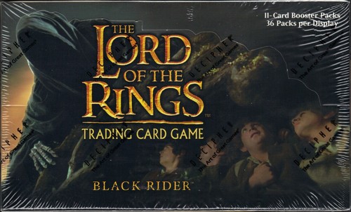 Lotr tcg black - rider, booster