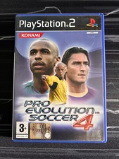 Pro Evolution Soccer 4 PES 4 PS2 PlayStation 2 Videogioco Konami 2004 PAL ITA
