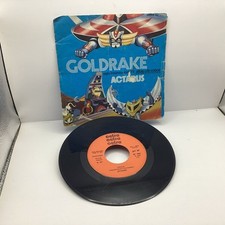Disco Vinile 45 Giri Goldrake Sigla Trasmissione Tv Atlas Ufo Robot
