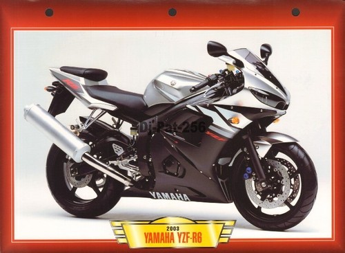 Fiche moto yamaha yzf 600 - fiche,