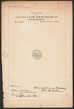 Foto: Willcox &amp; Gibbs