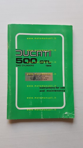 Ducati 500 desmo gtl - desmo, 1976