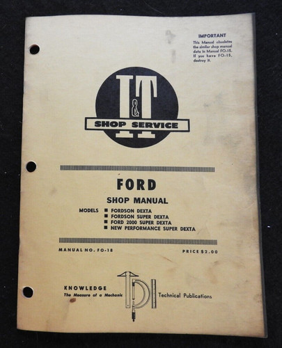 1963 ford fordson - ford, dexta