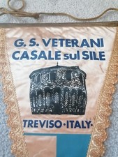 Gagliardetto calcio football wimpel Fanion PENNANT VETERANI CASALE SILE TREVISO 