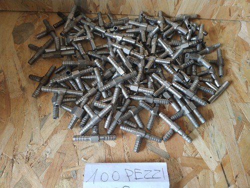 Stock 100 nipplo inox t - stock,