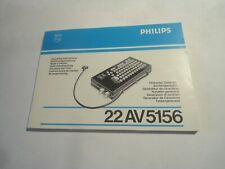 TITOLATRICE PHILIPS 22AV5156 - MANUALE ISTRUZIONI - ORIGINALE