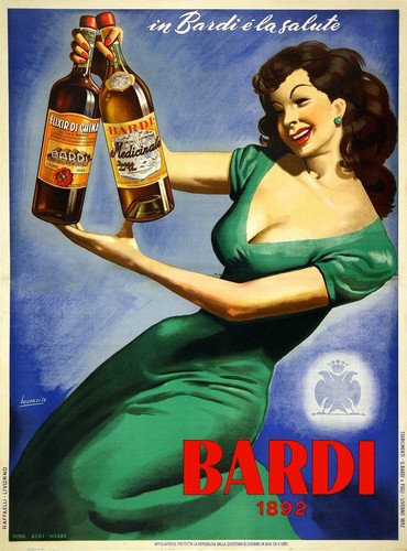 Poster vintage c1930 bardi - vintage,